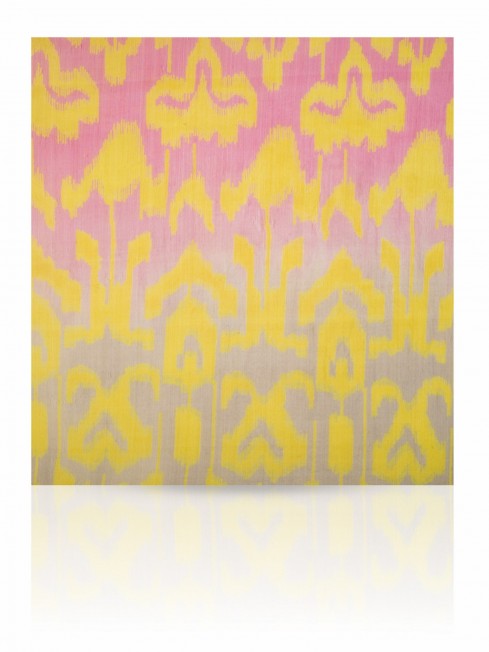 Палантин Женский S-IKKAT/PINK.GOLD